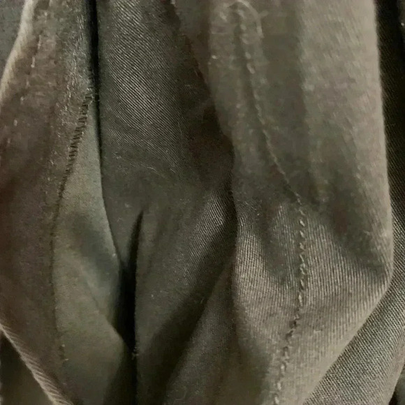 Michael Kors Women's Utility Jacket 6 Button Black Pockets Sleeve Buckle Size L - Picture 8 of 14